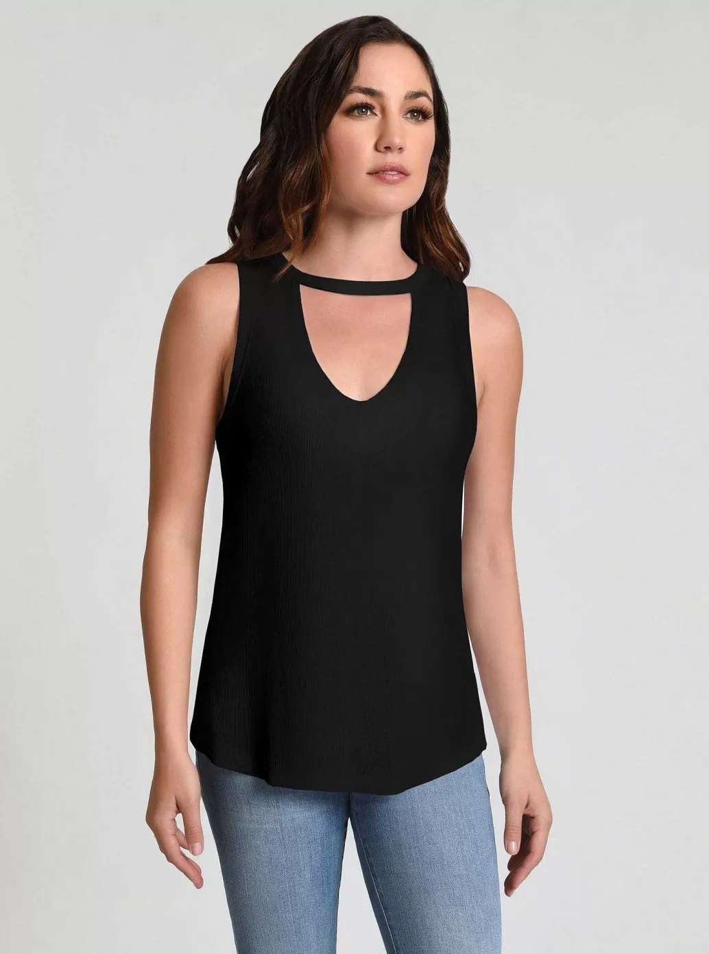 Outlet Blanc Noir Amara V Neck Top