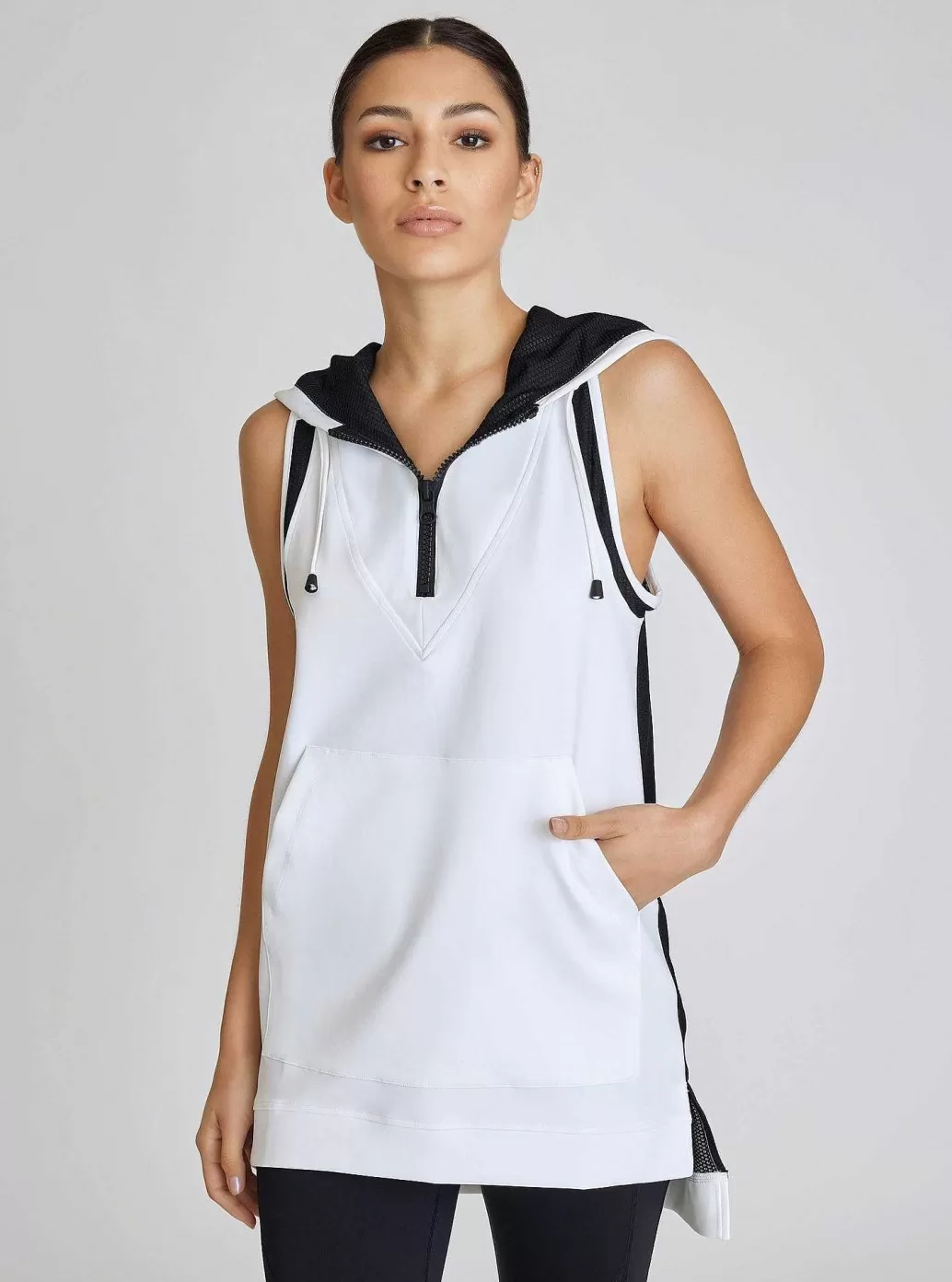 Best Sale Blanc Noir Cocoon Vest White