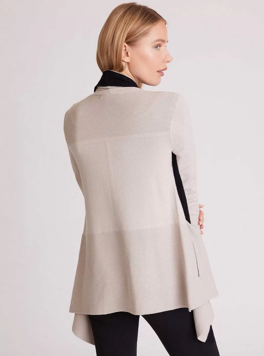 Cheap Blanc Noir Color Blocked Portola Cardigan
