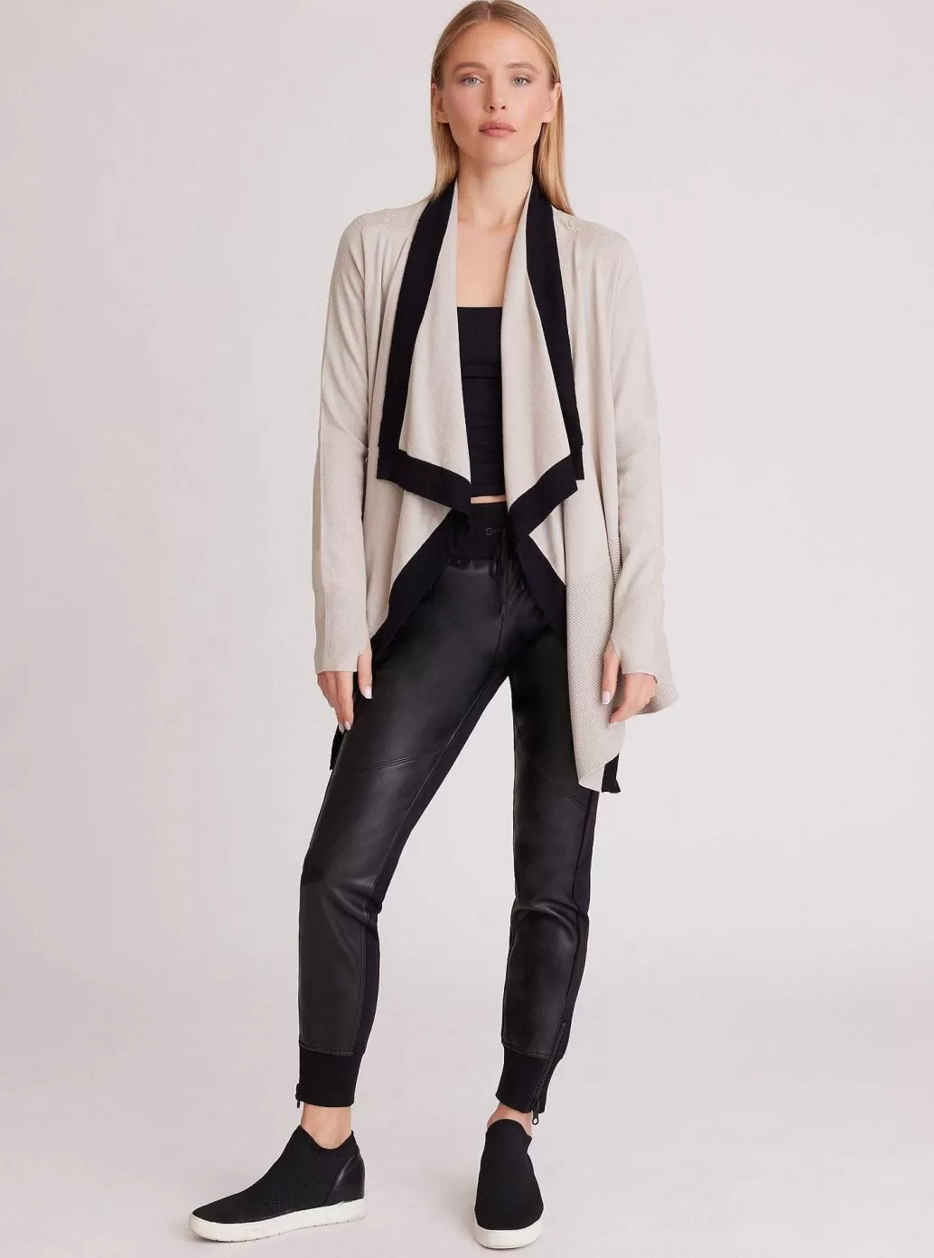 Cheap Blanc Noir Color Blocked Portola Cardigan