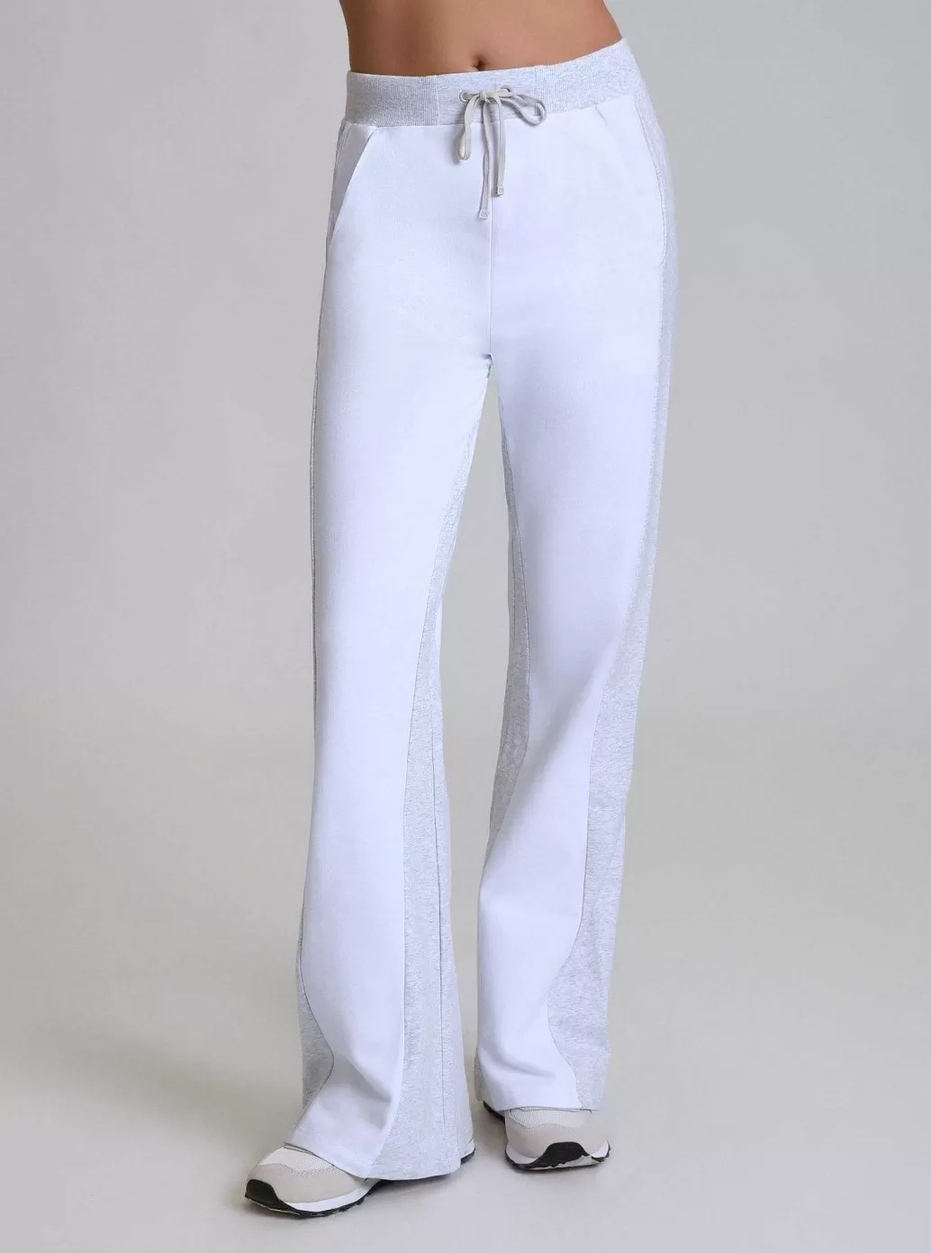 Cheap Blanc Noir Color Blocked Wide Leg Pant