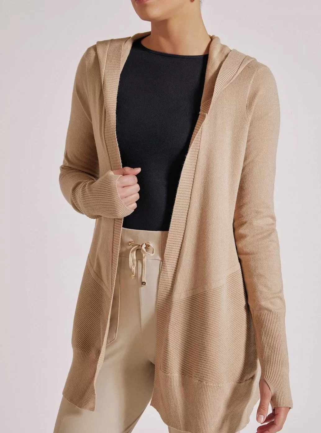 Flash Sale Blanc Noir Cropped Portola Cardigan Irish Cream