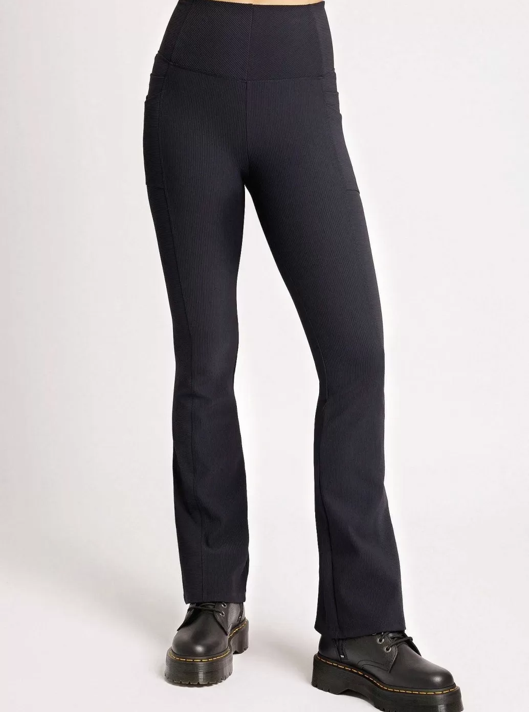 New Blanc Noir Directional Rib Bootcut