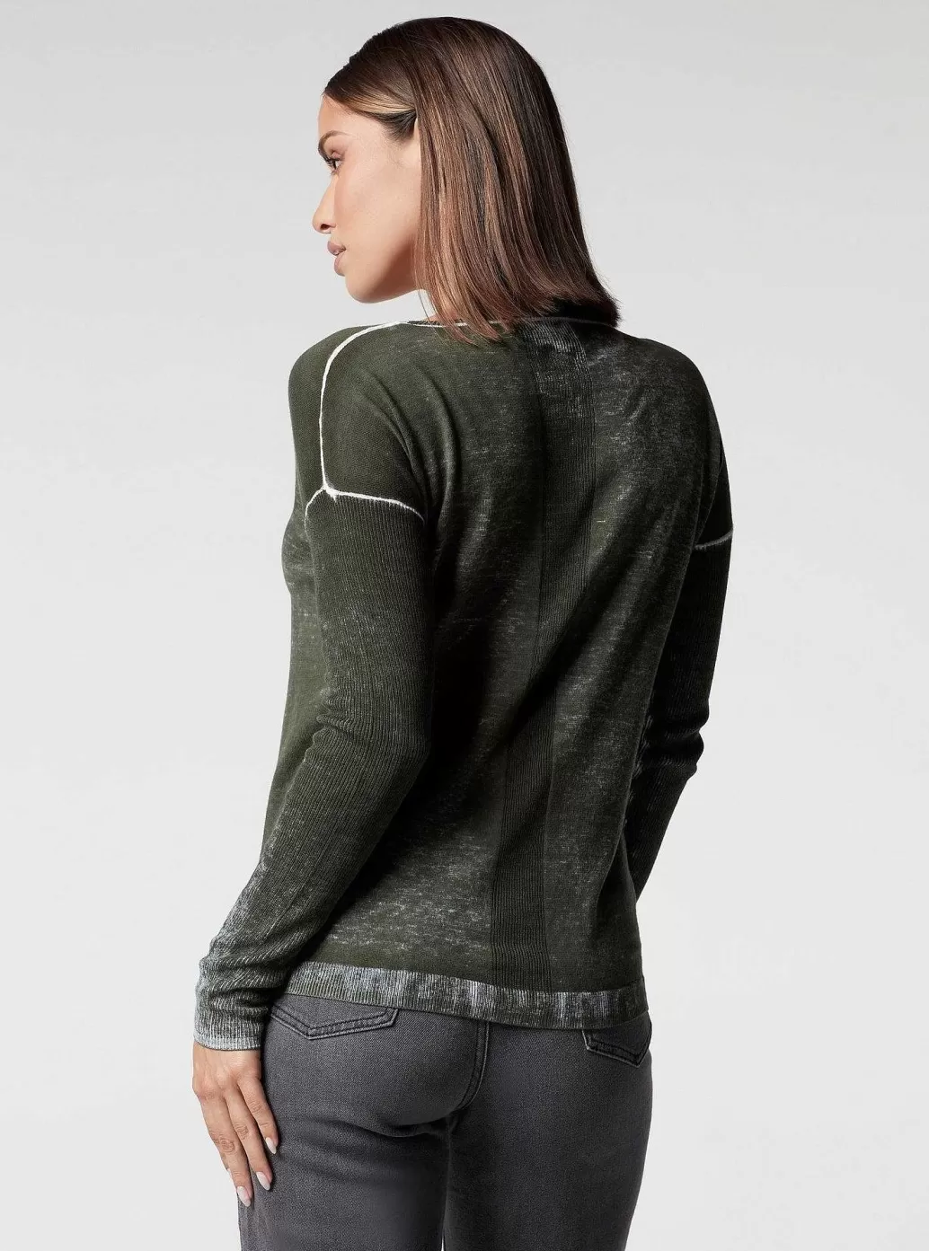 Cheap Blanc Noir Huntress Boyfriend Sweater Rifle Green