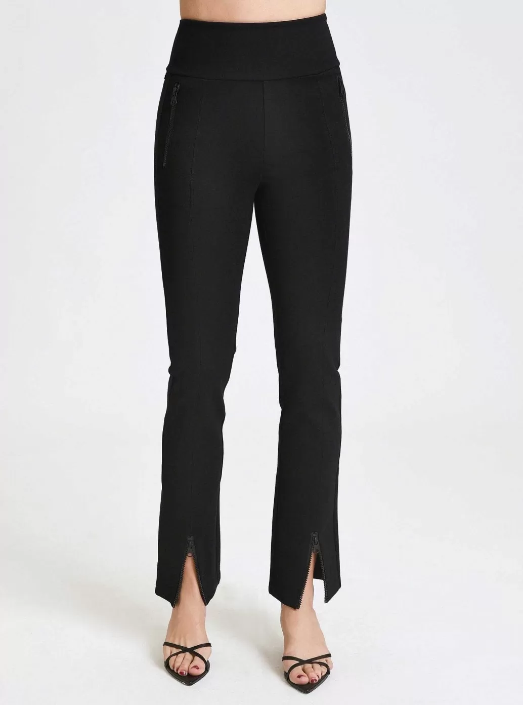 Hot Blanc Noir Kendal Straight Leg Pant