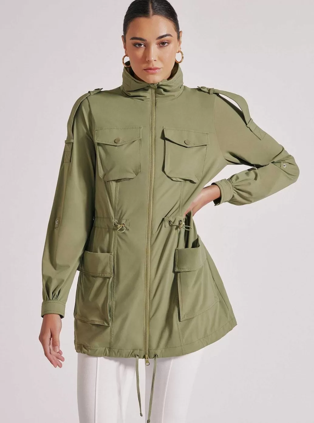 Outlet Blanc Noir Mastermind Anorak Olive Drab