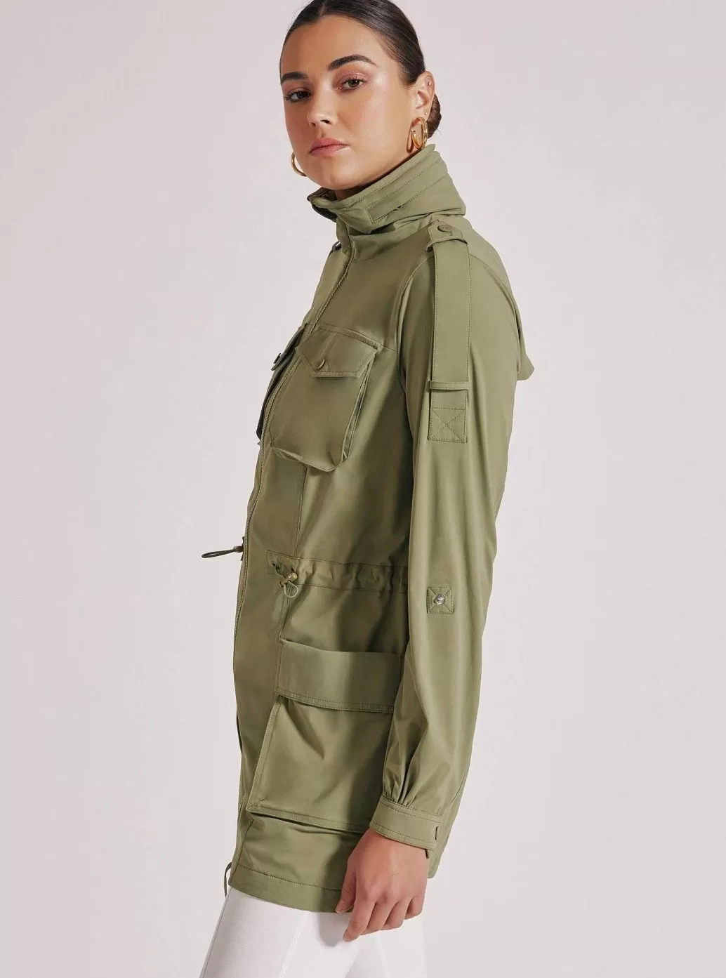 Discount Blanc Noir Mastermind Anorak Olive Drab