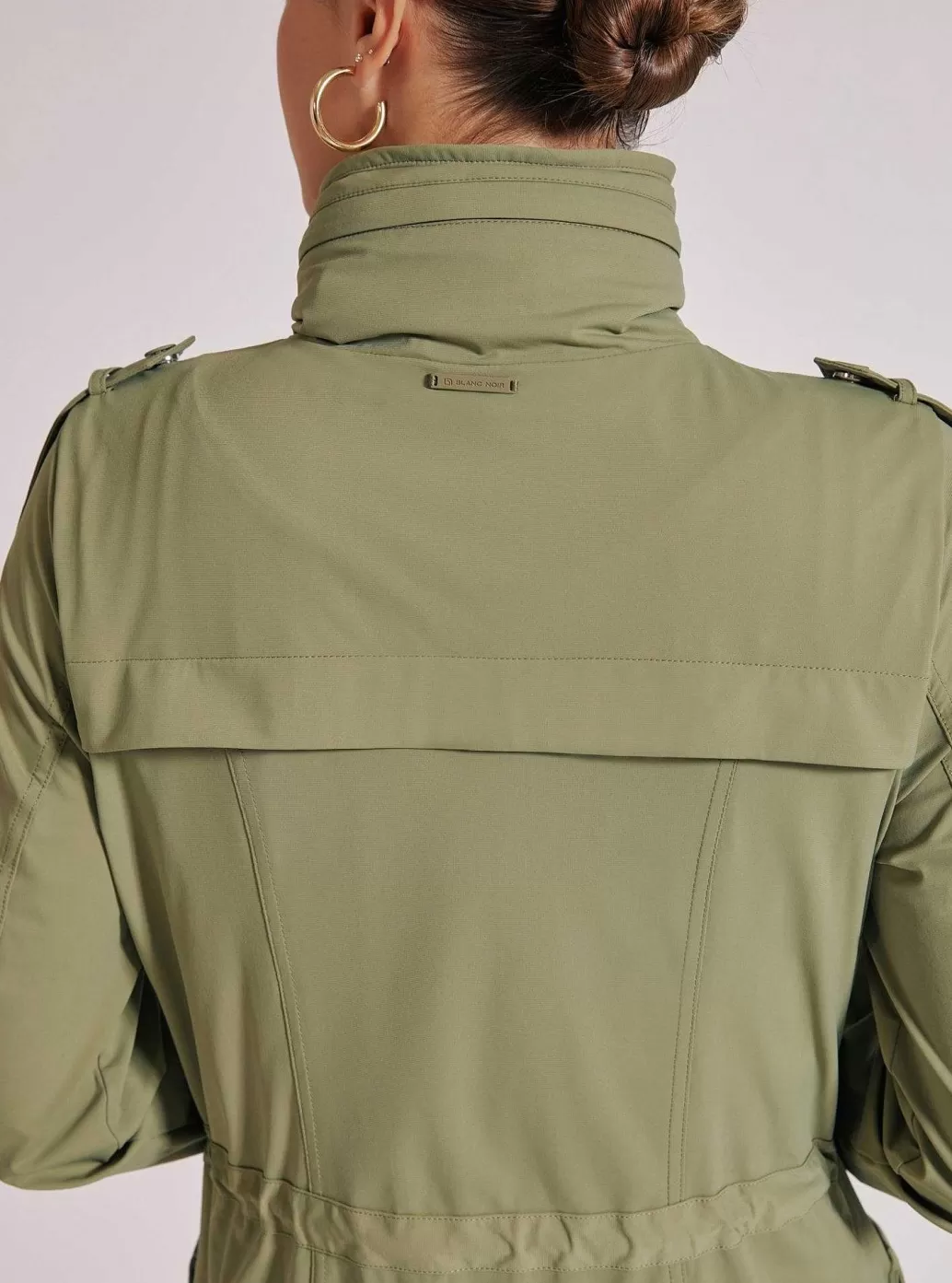 Discount Blanc Noir Mastermind Anorak Olive Drab