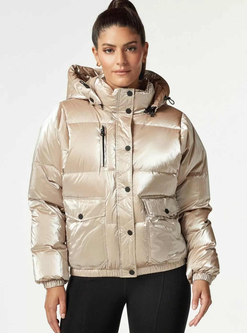 Flash Sale Blanc Noir Mont Ventoux Puffer Jacket With Down Fill Greige