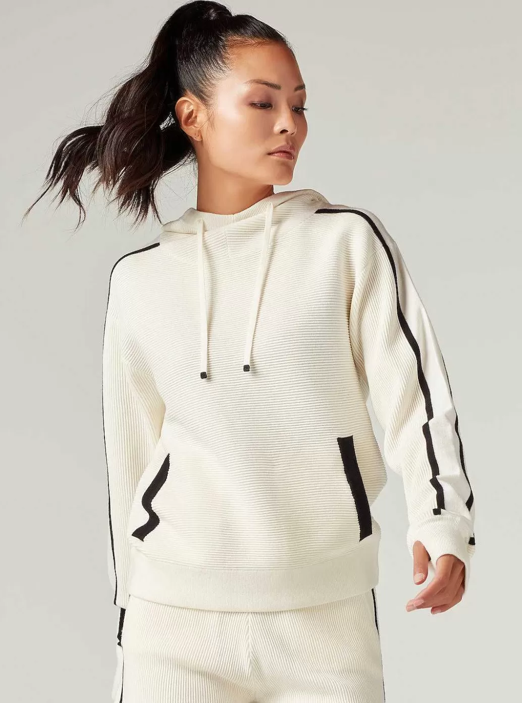 Cheap Blanc Noir Portola Pullover Hoodie Whisper White