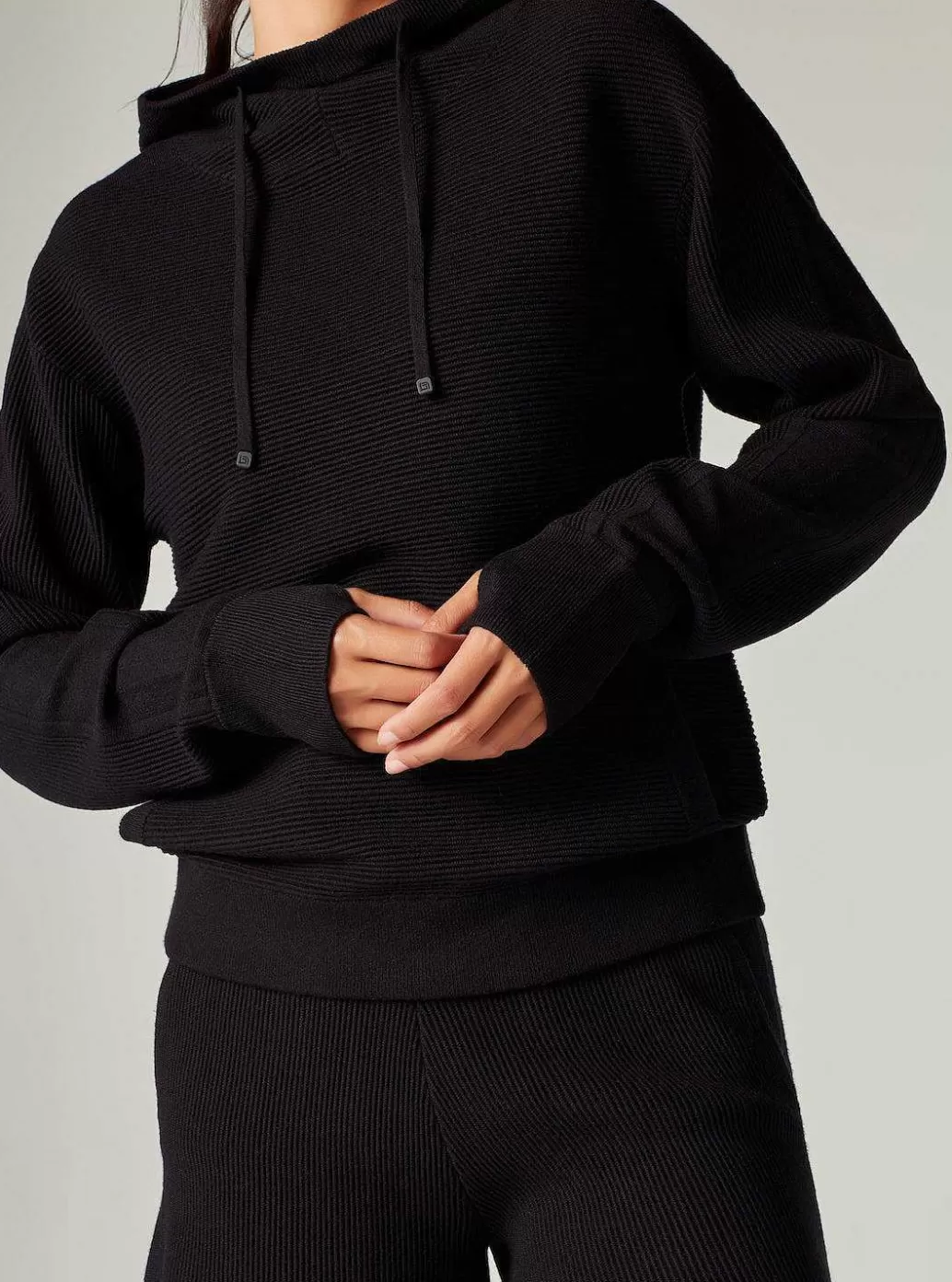 Flash Sale Blanc Noir Portola Pullover Hoodie Black