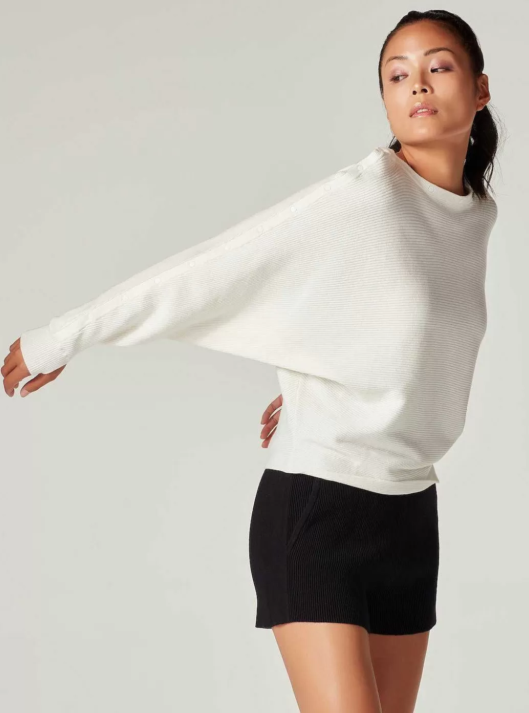 New Blanc Noir Portola Sweater White