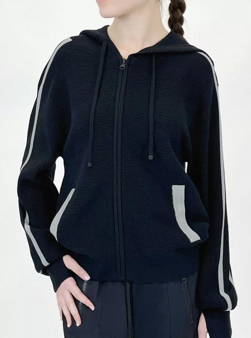 Best Sale Blanc Noir Portola Zip Up Hoodie