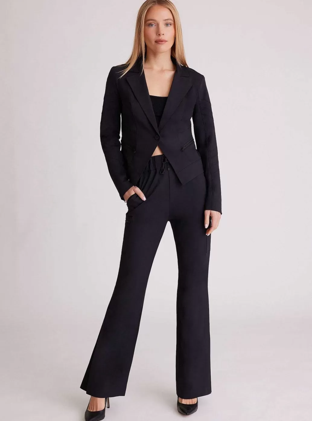 Best Blanc Noir Tectonic Blazer Black