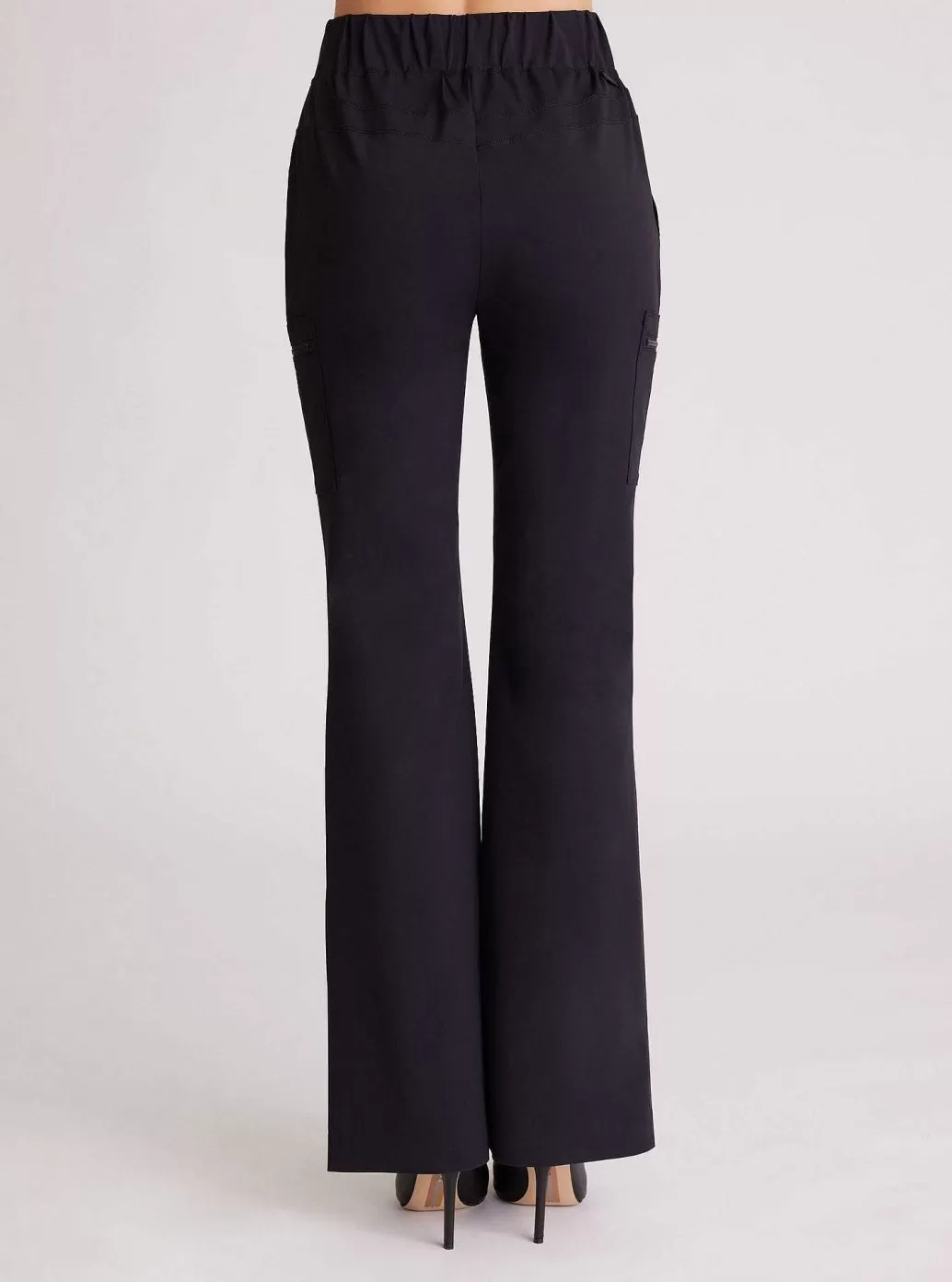 Fashion Blanc Noir Tectonic Kick Flare Pant Black