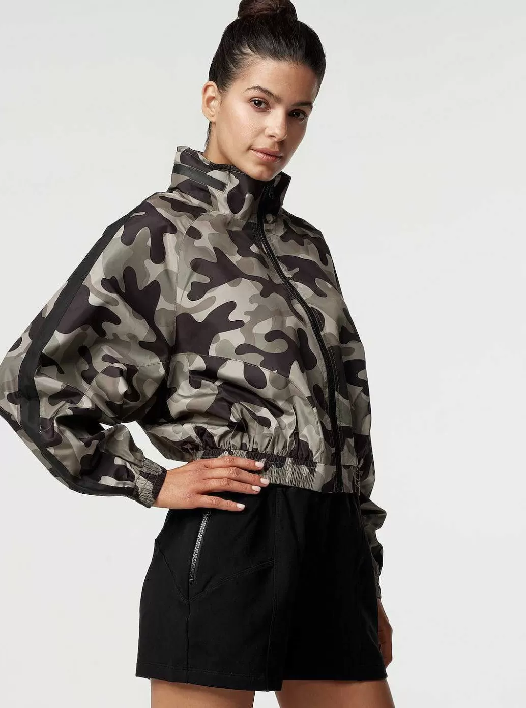 Clearance Blanc Noir Tempest Wind Jacket Olive Camo