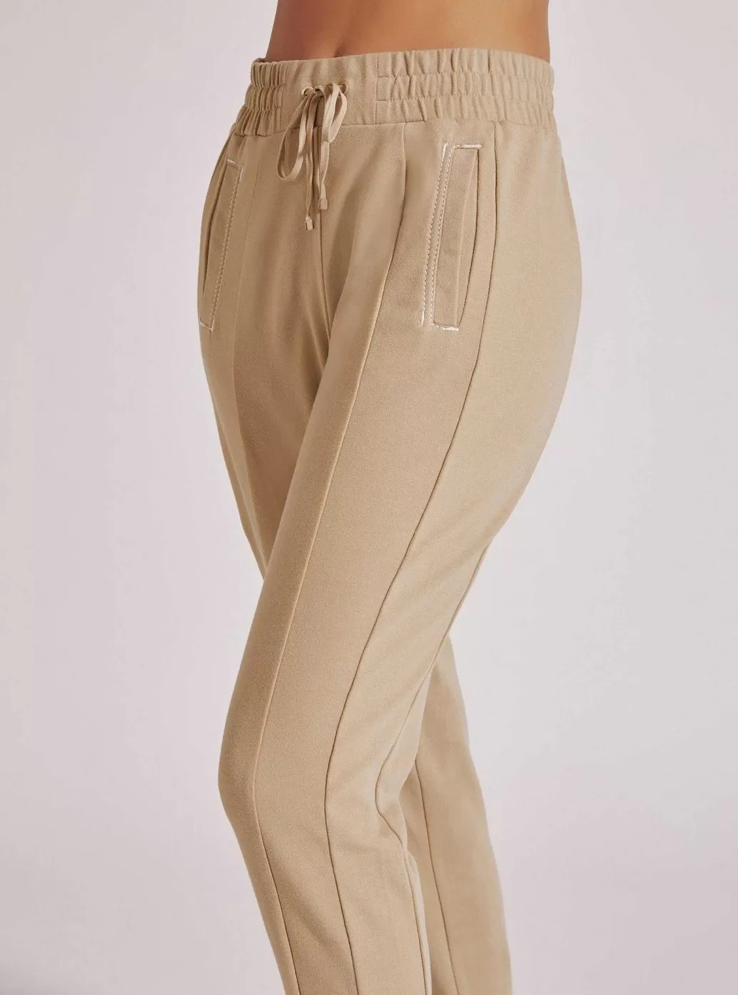 Flash Sale Blanc Noir Yolo Contrast Stitch Jogger Irish Cream